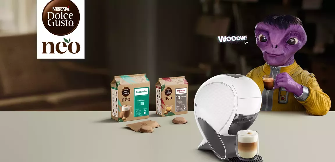  Scopri NESCAFÉ® Dolce Gusto® NEO Scopri NESCAFÉ® Dolce Gusto® NEO